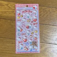 ボンボンドロップシール　ハローキティ　赤