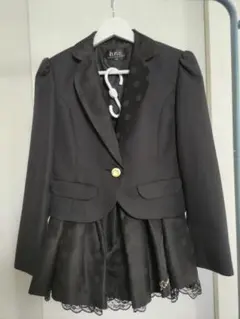 h.n.c. ブラック ジャケット スカート 150cm