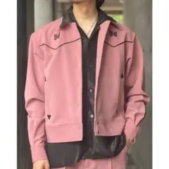 Needles Piping Cowboy Jacket Pink カウボーイ - メルカリ