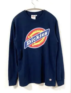 Dickies ネイビー 長袖カットソー　ロンT Mのサムネイル