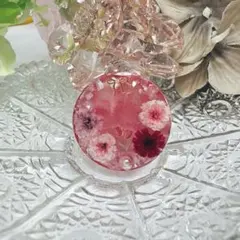 No.790 ドライフラワー ハート レジン ヘアゴム - メルカリ