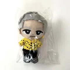 オーダー作成♡雪だるま柄すのチルぬいポーチ 黄色 岩本照 Man風 オーダー作成♡雪だるま柄すのチルぬいポーチ 黄色 岩本照