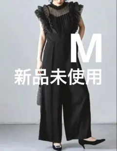 niana ラッフルビスチェパンツドレス 3点セット オールインワン S