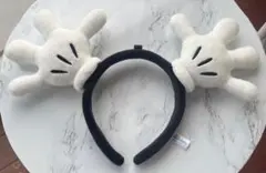 ミッキー手型カチューシャ