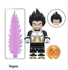 レゴ互換 ドラゴンボール　ベジータ　 1体 ミニフィグ