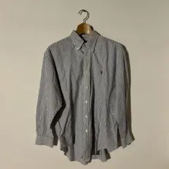 古着 Ralph Lauren ストライプ シャツ