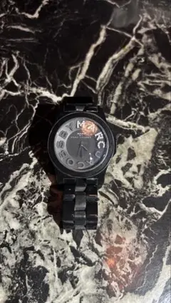 MARC BY MARC JACOBS ブラック 腕時計 黒 マークジェイコブス
