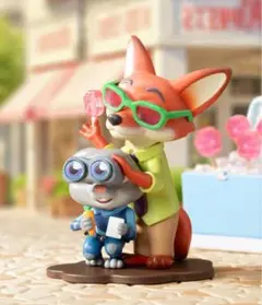 ズートピア Zootopia ニック ジュディ フィギュア 52TOYS