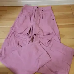 SeaRoomlynn ダメージパンツ ピンク　シールームリン　デニム