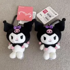 サンリオ メロクロ展限定 PARCO マイメロディ クロミ マスコット マイメロディ・クロミ マスコット メロクロ展 PARCO アニバーサリー