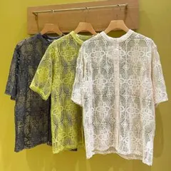 ビームス BEAMS レース シアーブラウス NATURALのサムネイル