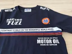 UNION 76 ナナロク レーシングTシャツ ネイビー M モーターオイル