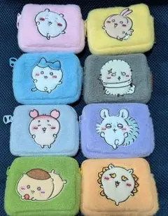 ちいかわ ふわふわミニポーチ 全種類 コンプリート セット