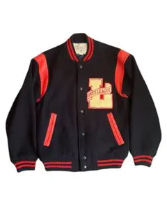 美品 HARVARD スタジャン レザー切替 ビンテージ L 017fcea24e063f8f4516a7f3f0f8e4