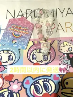 ギャルネコ フォンストラップ チャーム ピンク - メルカリ
