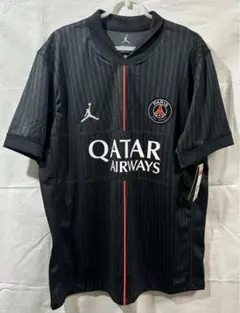 nike jordan psg 25-26 4th ユニフォーム L 黒 パリのサムネイル