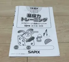 2025年最新】基礎力トレーニング サピックスの人気アイテム - メルカリ