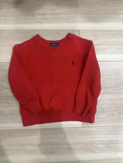 POLO RALPH LAUREN 赤 トレーナー 3T