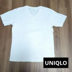 ユニクロエアリズム ショートスリーブVネックメンズM