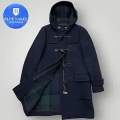 【超美品】BLUE LABEL CRESTBRIDGE　ダッフルコート　ブルー 美品 BLUE LABEL CRESTBRIDGE ダッフルコート 水色 38 M ブルー