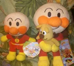 セガトイズ☆アンパンマン☆ふわりんスマイルぬいぐるみ&すきすきだっこぬいぐるみ♪