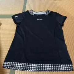 Srixon テニス用黒半袖Tシャツ　Lサイズ