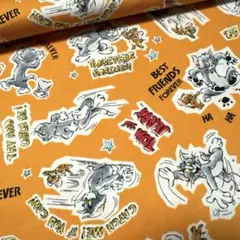 生地　はぎれ　トムとジェリー