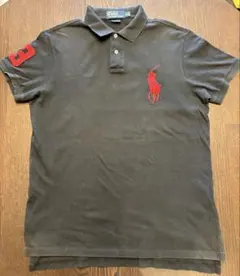 【Polo by Ralph Lauren 】黒 ポロシャツ XL