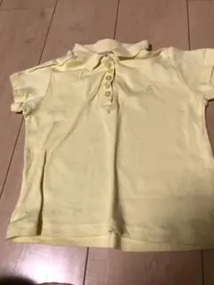 美品familiar黄色ポロシャツ110