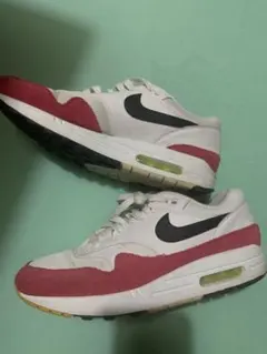 Nike Air Max 1 ホワイト/ボルドー　　26.5cm