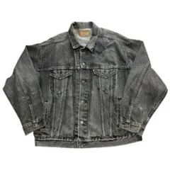 Levi's 70507 4858 先染め BLACK USA製 L 黒 - メルカリ