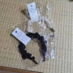 ハニーズのカチューシャ 2点セット ブラック ホワイトのサムネイル