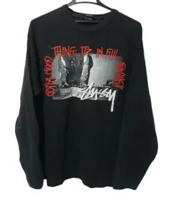 Stussy ロンT フォト XL Photo Old Stussy