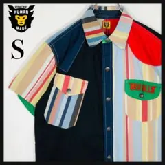 名作】ヒューマンメイド クラウンシャツ NIGO 初期 ウエアハウス S 