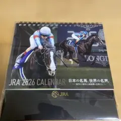 JRA 2026 CALENDAR 卓上カレンダー