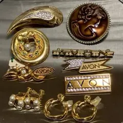 ヴィンテージ アクセサリー まとめ売り AVONなど