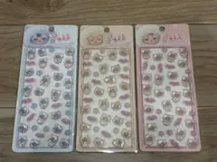 きゅるる　ぷくぷく　キャンディシール　ブルー　ベージュ　ピンク