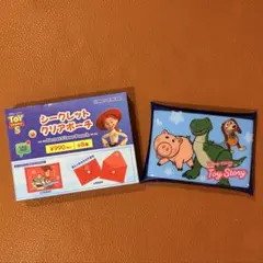 トイストーリー5 シークレットクリアポーチ レックス ハム スリンキー