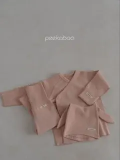 peekaboo セットアップ(帽子付き)