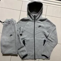 NIKE ナイキ テックフリース ジャケット&パンツセット グレー Sサイズ