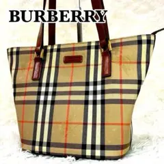 バーバリー　ショルダーバッグ　ノバチェック　シャドーホース　ワンショルダー　舟型