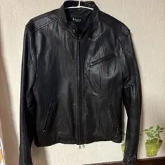 Ötani ブラック ライダースジャケット M 羊皮