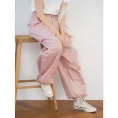 ungridアングリッド ミリタリールーズパンツ ピンク