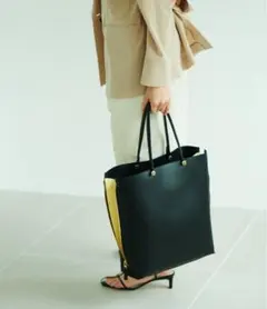 【E’POR】【A4対応】Y BAG Large サイドジップトートバッグ)