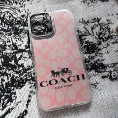 COACH iPhoneケース ピンク