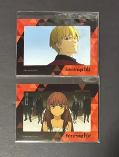 Fate/strange Fake ギルガメッシュ　ティーネ　ブロマイド