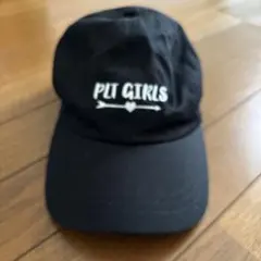 Pinklatte キャップ 黒 PLT GIRLS