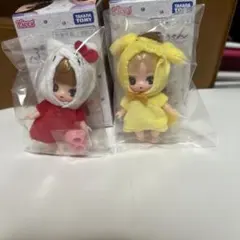 ぷちリカちゃん　キティちゃん　ポムポムプリン