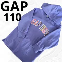GAP ギャップ ワンピース パーカー 110 裏起毛 スウェット