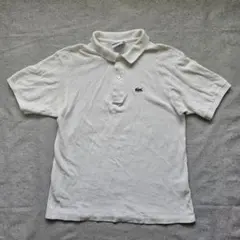 LACOSTE（S）半袖ポロシャツ /白/ホワイト/無地/シンプルのサムネイル